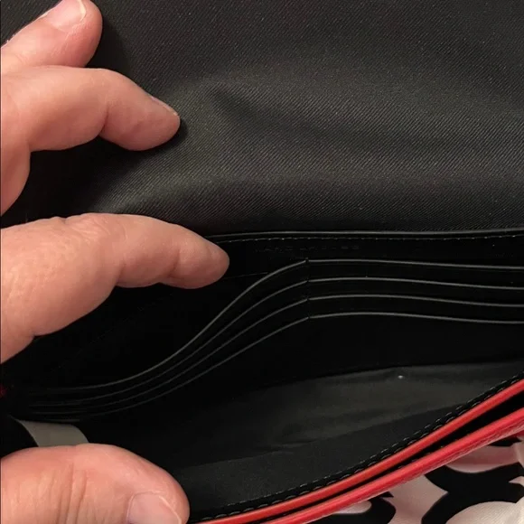 Marc Jacobs Red Pebbled Leather Mini Bag Crossbody - Picture 7 of 8